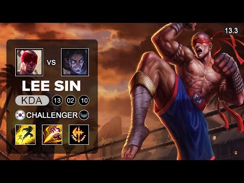 Canyon Lee Sin vs Sylas Jungle - KR Challenger - Patch 13.3 Season 13