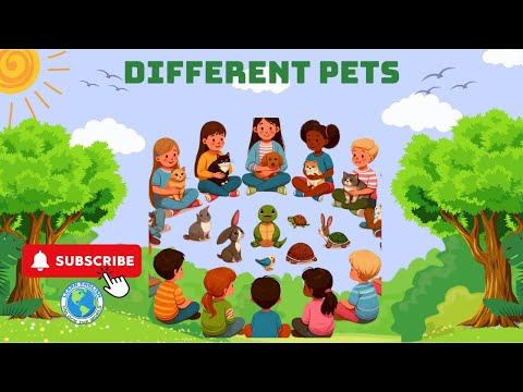 #02 - Learn Pets Names in English | Fun Animal Videos for Kids