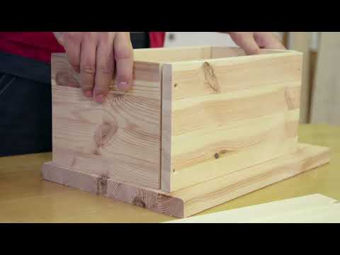 BAUHAUS uradi sam - drvena kutija za kruh