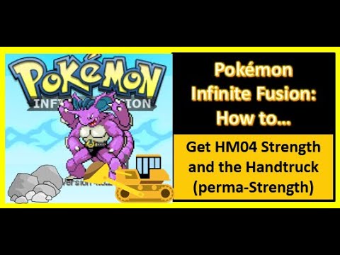 Pokémon Infinite Fusion - How to get HM04 Strength and perma-Strength! Annoying Donphan Quest...