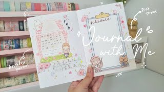 Journal with Me: February 2023 Monthly Spread