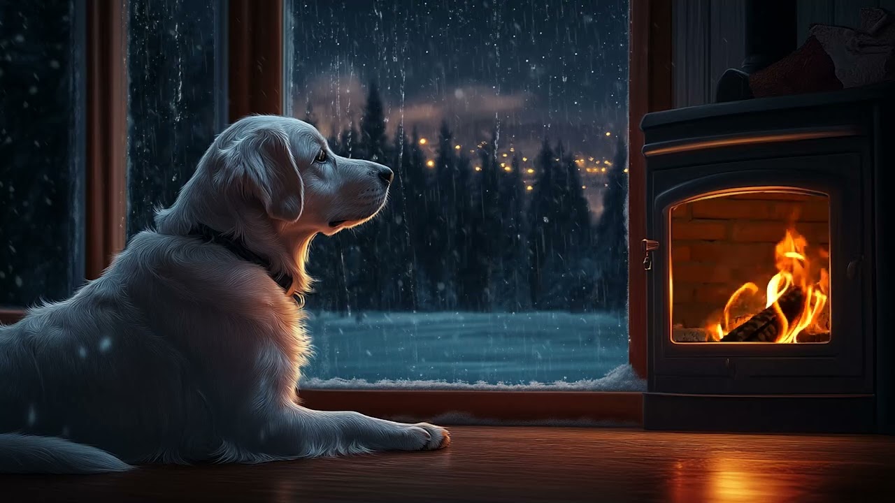 🔥 Let Go of Stress with Calming Piano & Fire Ambience ✨