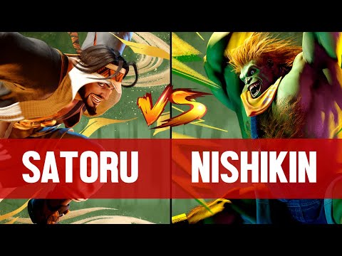 【SF6】SATORU(RASHID) vs NISHIKIN(BLANKA) ▰ Street Fighter 6 | High Level Gameplay
