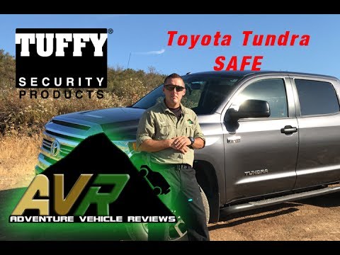 2017 Toyota Tundra Safe from Tuffy Security