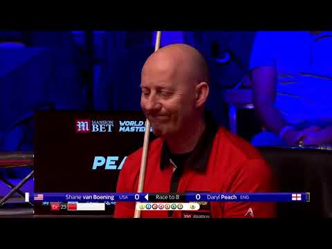 Shane van Boening vs Daryl Peach | 2018 World Pool Masters | Round One
