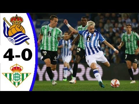 Real Sociedad Vs Real Betis 0-4 Highlight And 1st All Goals