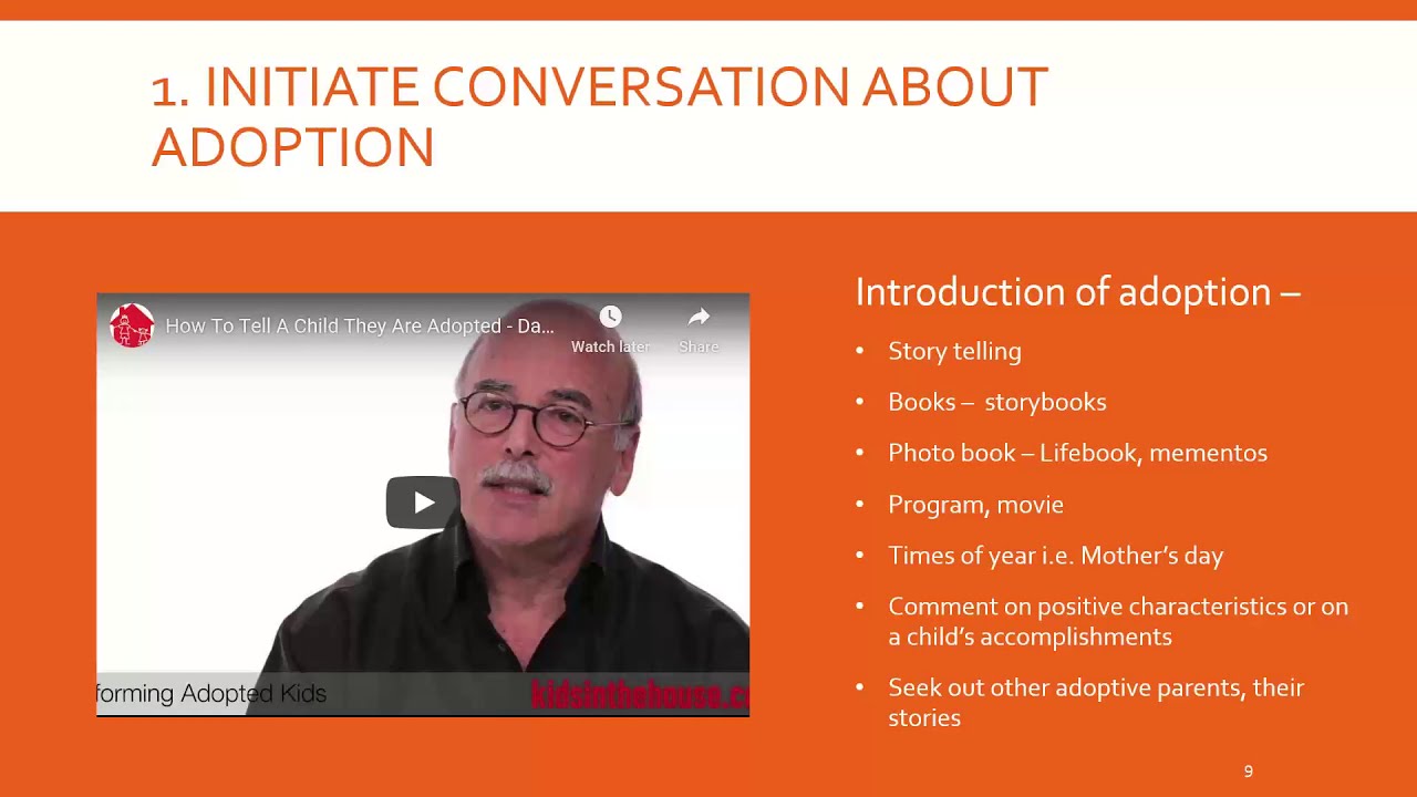 Webinar: Tell the Truth to your Adopted or Foster Child