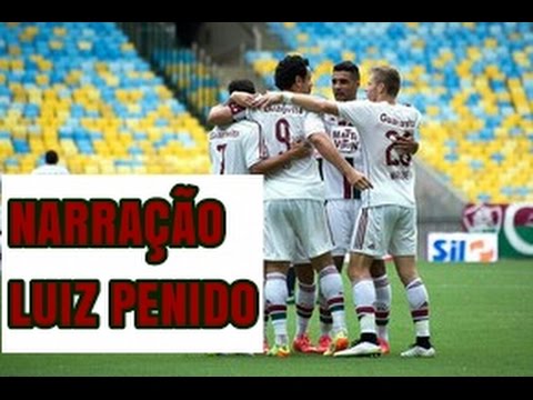 Gol do Fred - Fluminense 2 x 1 Bangu Narração Luiz Penido