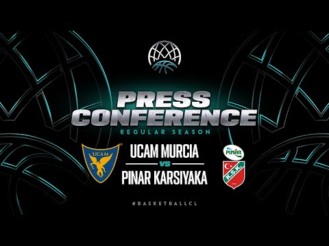 UCAM Murcia v Pinar Karsiyaka - Press Conference | Basketball Champions League 2022/23