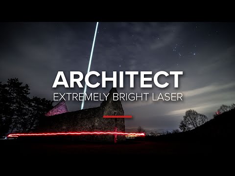 Kvant Architect - High-luminosity Architectonic Sky Laser