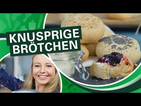 SONNTAGSBRÖTCHEN SO EINFACH! Knusprige Brötchen selber backen