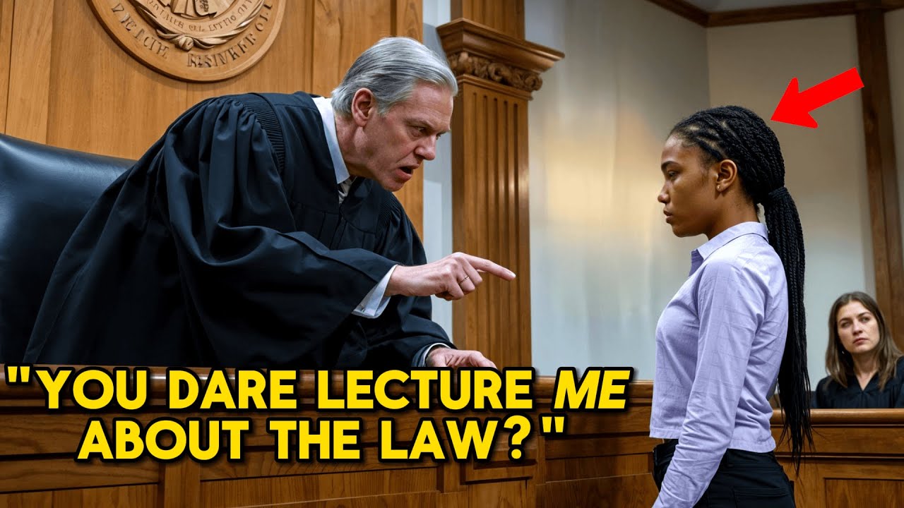 Arrogant Judge MOCKS Black Teenager in Court – SHOCKED To Learn She’s a Genius Attorney in Disguise!