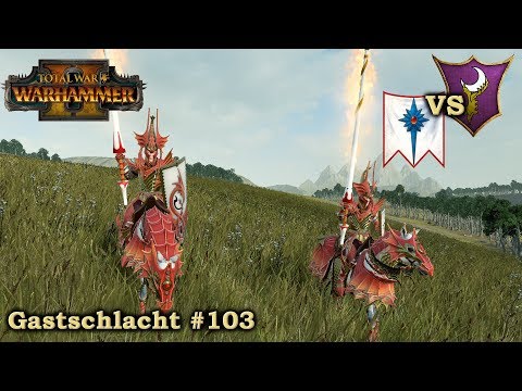 Erste Live DLC Gastschlacht #103 - Hochelfen vs Dunkelelfen - Total War: Warhammer 2 deutsch