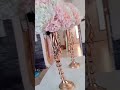 Easy centerpiece diy for Mother’s Day arrangement 🎀🤩 #diycenterpiece #trending #diyonabudget #diy