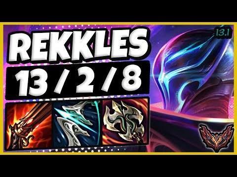 FNC Rekkles Jhin ADC vs Caitlyn /EUW Grandmaster Patch 13.1 / Season 13 ⭐