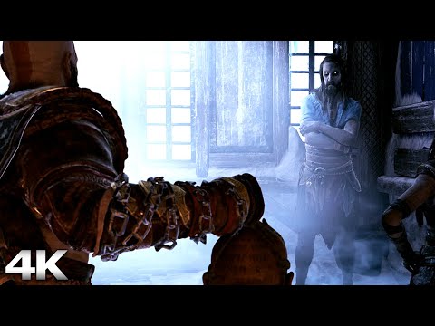 Kratos Finds & Rescues The Real Tyr POST GAME FULL MISSION (God Of War Ragnarok) 4K UHD