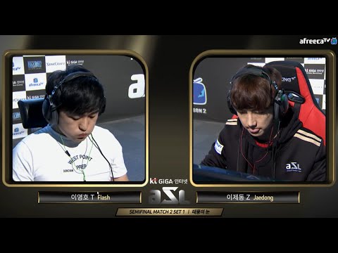 ASL S2 Ro4 | Flash vs Jaedong | Tastosis audio and Afreeca smooth video