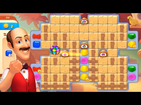 Homescapes - A Matching Puzzle Garden Gameplay Walkthrough Day 23 Complete - Renovate a clock tower