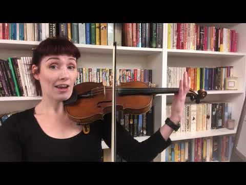 Suzuki Violin (Barber Solos for young Violinists) no.2 English Folk Song introducing note-reading