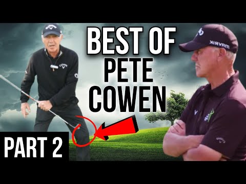 WALK INTO THE BALL (allow your arms to fall and move with it) | BEST of Pete Cowen PART 2