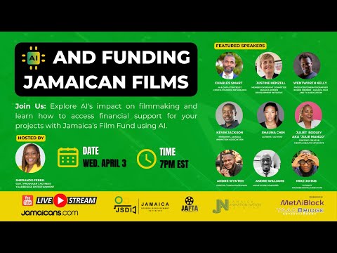 Webinar AI and Funding Jamaican Films