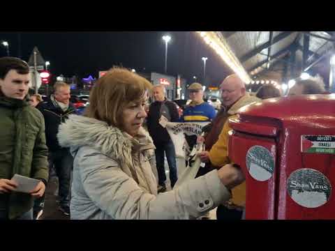 Irish republicans remember Basque and Palestinian prisoners at Christmas