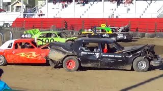 preview picture of video '2014 Salmon Arm Demolition Derby - Powder Puff'