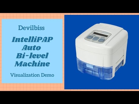 DeVilbiss IntelliPAP Auto Bi-Level Machine Visualization Demo