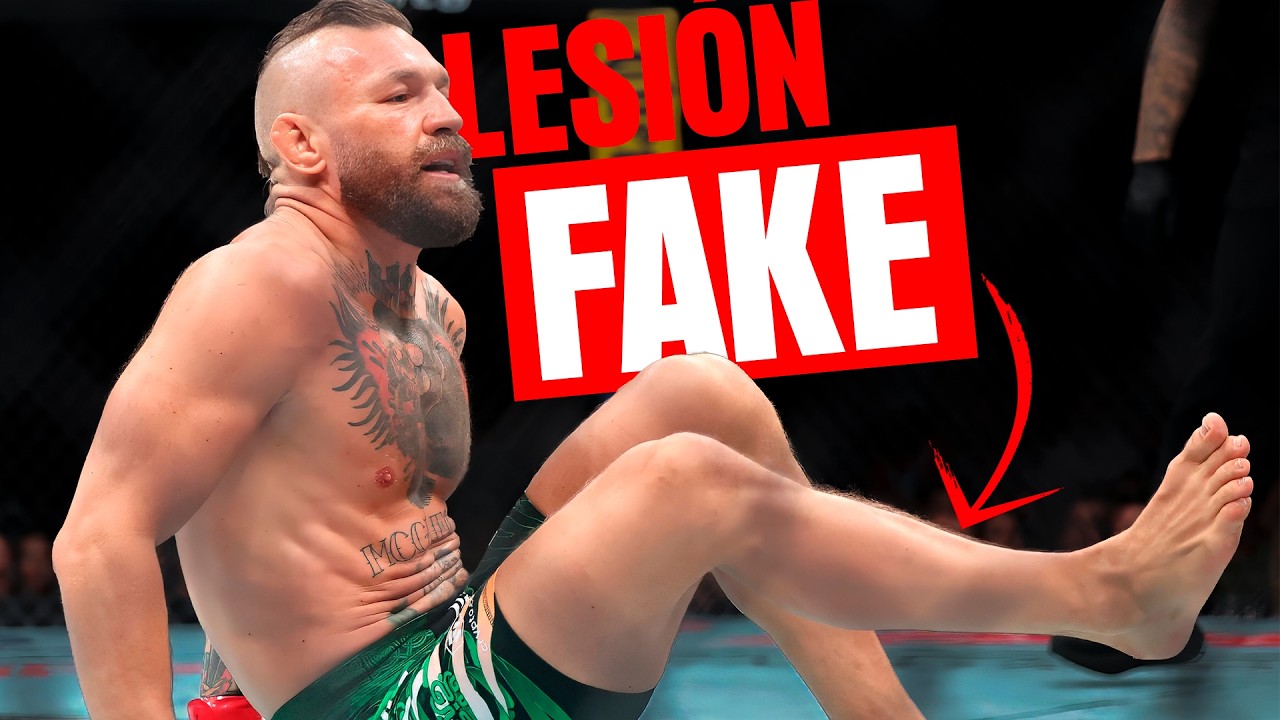 Conor McGregor FINGIÓ la LESIÓN!?