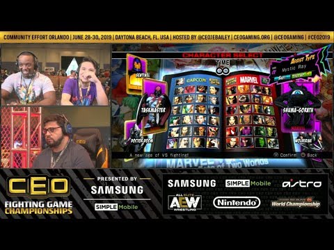 CEO 2019 UMVC3 Top 8 - RONANHEALY vs ANGELIC