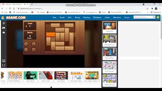 Playing Unblock It Agame(6/6/2021)
