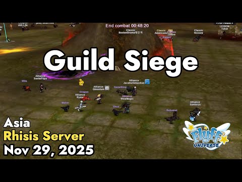 Guild Siege (Rhisis Server) November 29, 2025 | Flyff Universe