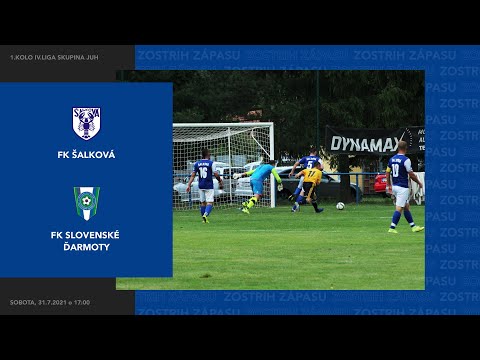 Zostrih zápasu FK Šalková - FK Slovenské Ďarmoty, 31.7.2021