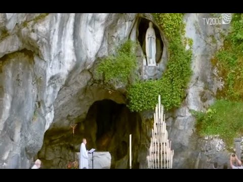10 AGOSTO 2020 - IN DIRETTA DALLA GROTTA DEL SANTUARIO DI NOSTRA SIGNORA DI LOURDES, IL SANTO