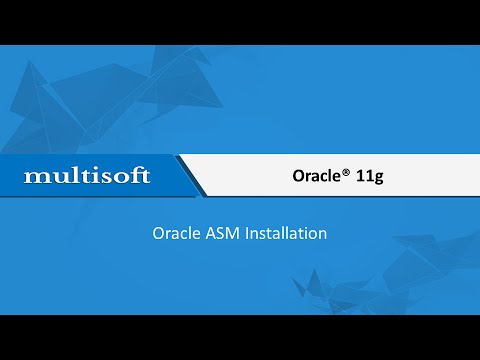 Oracle ASM Installation Training 