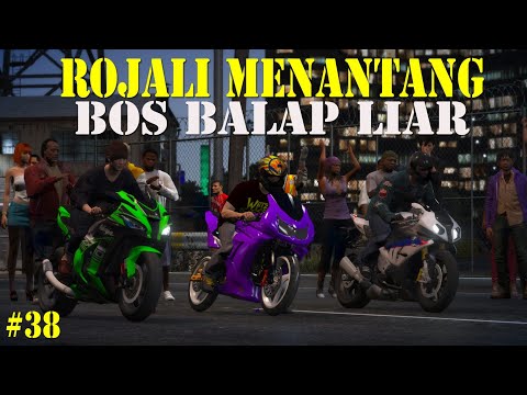 Rojali Menantang Bos Balapan Liar - Eps 38 - Serial Rojali