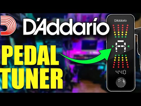 THE TUNER PEDAL YOU NEED | D'ADDARIO Chromatic Pedal Tuner +