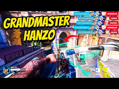 THIS is what a GRANDMASTER Hanzo looks like in Overwatch 2