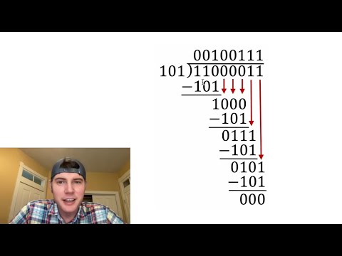 Binary Division Example