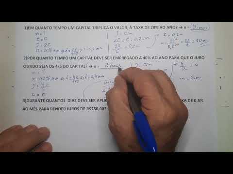 FINANCIAL MATHEMATICS - SIMPLE INTEREST (J=Cin) - 8th VIDEO