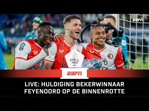 🎙️ Livestream HULDIGING FEYENOORD Binnenrotte 🏆 | TOTO KNVB Beker