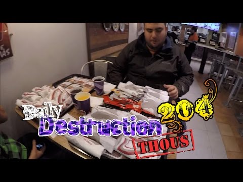 Daily Destruction Thous 204 - #TheHungerGames, Changing Wheels and Snoring