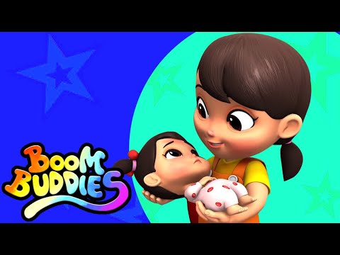 Canción enferma | Rimas para niños | Educación | Boom Buddies Español | Dibujos animados