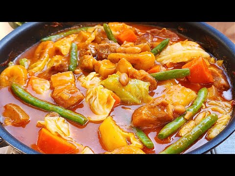 PORK POCHERO RECIPE! Delicious Pork Pochero Recipe For Your Next Party