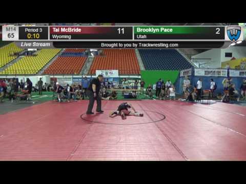 788 NOVICE GIRL 65 70 Tai McBride Wyoming vs Brooklyn Pace Utah 8418476104