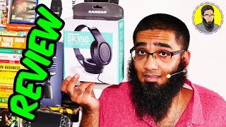 Video thumbnail for $20 Samson SR350 Back Over-Ear Stereo Audio Monitor Headphones Unboxing & Audio Test! by Jimmy a Geek