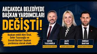 Akçakoca Belediyesi’nde Görev Değişimi