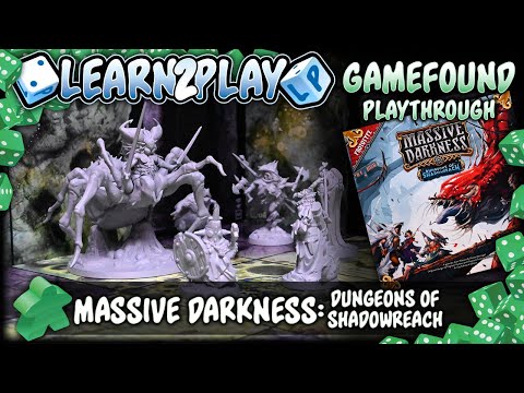 Learn to Play Presents: Gamefound Play Through of Dungeons of Shadowreach