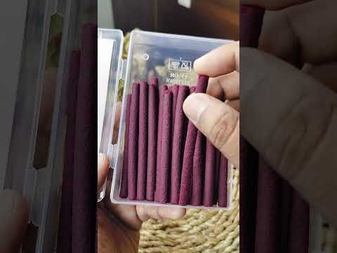 Amber Kasturi Divine Dhoop Sticks 100 sticks video