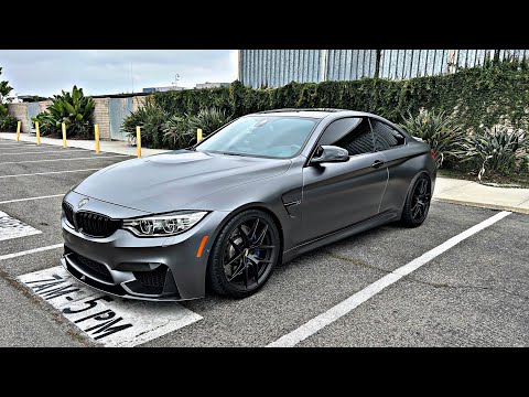 RUSHING HOME FROM SCHOOL IN MY STAGE 2 BMW M4 | POV